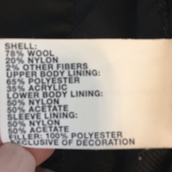 Men’s Gap Wool-blend Jacket- Large - Picture 5 of 8